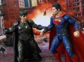 Man of Steel Movie Masters Faora Vs. Superman
